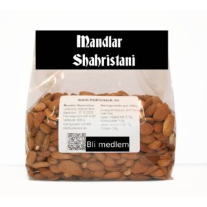 Naturella mandlar Shahristani/بادام شهرستانی