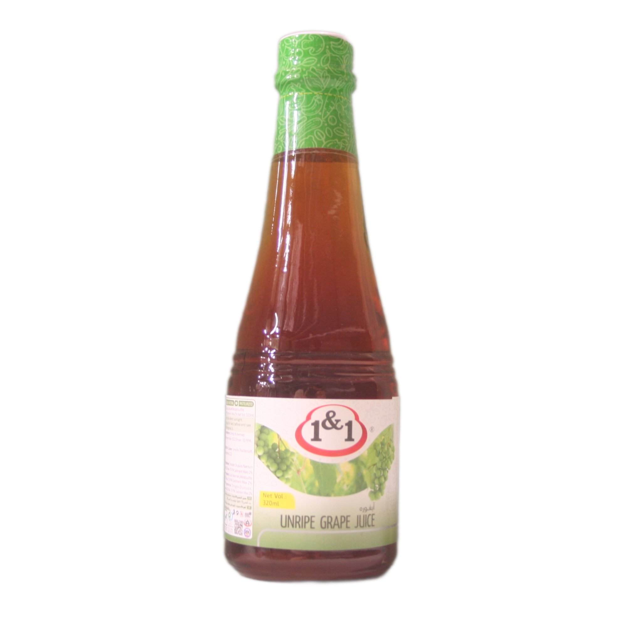 1&1 Vindruvsjuice (Grönt) – 330 ml(آبغوره)