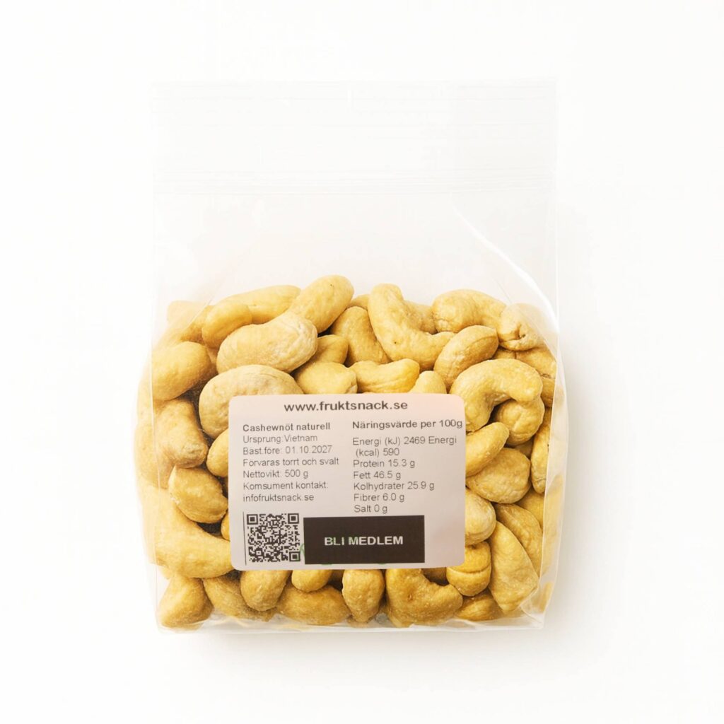 Cashewnötter rå
